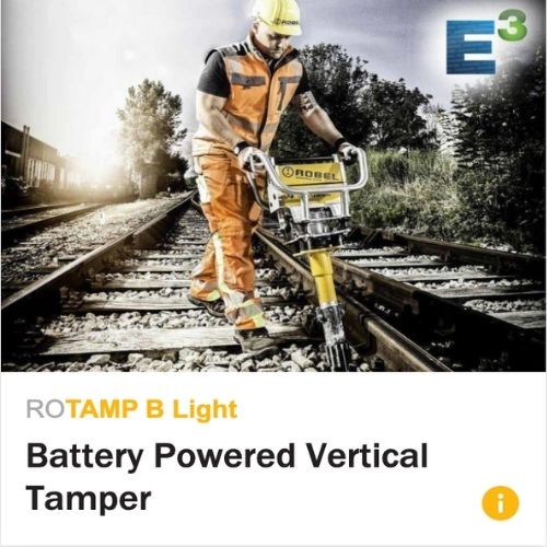 6-ROBEL Battery Powered Vertical Tamper