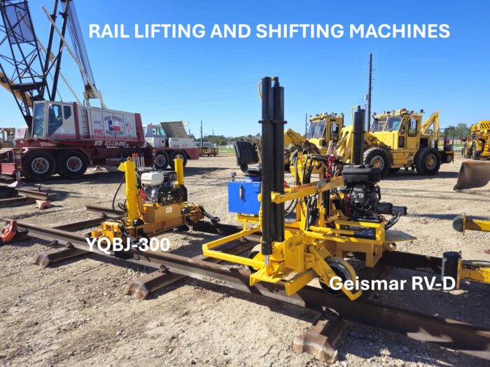 Geismar RV-D Rail Lining and Lifting Machine RL-004